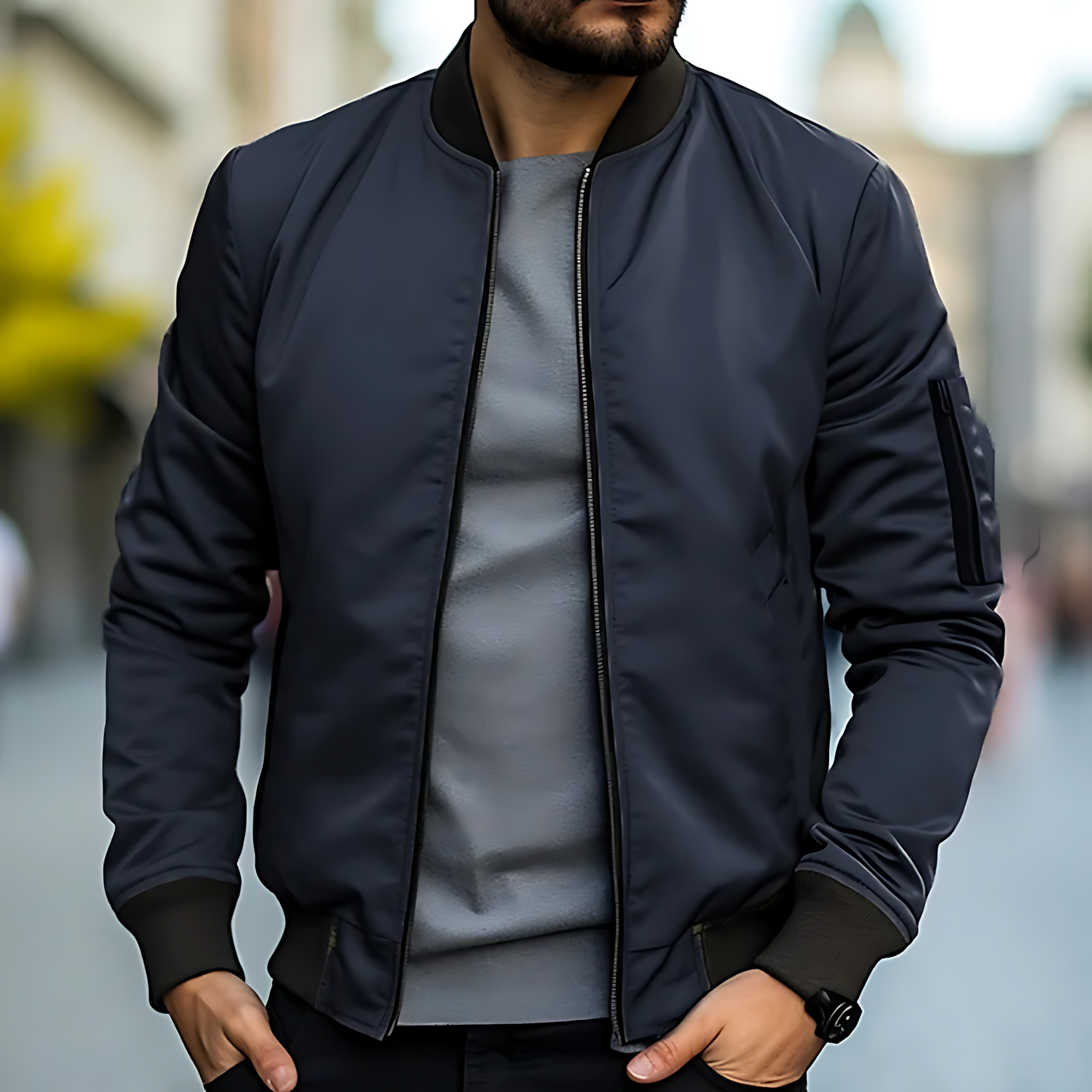 Gian Jacket - You can never go wrong with a classic bomber jacket