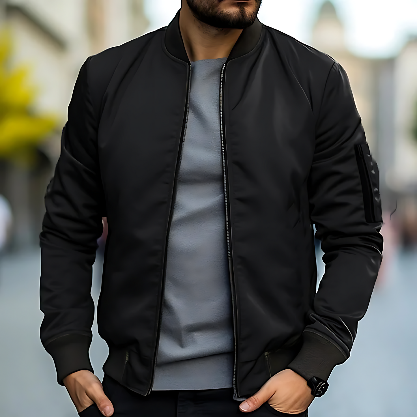 Gian Jacket - You can never go wrong with a classic bomber jacket