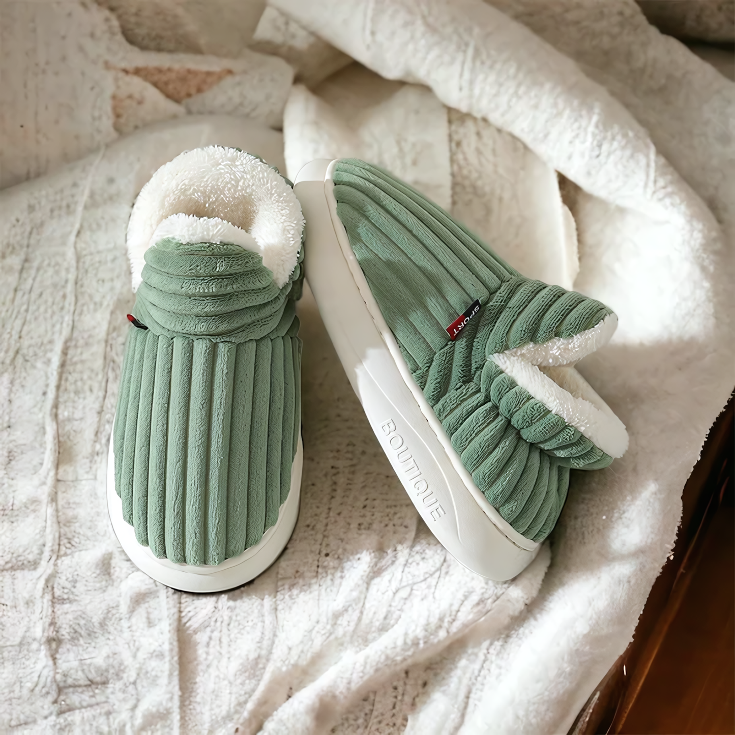 Diana Plush Slippers - Step into cozy comfort
