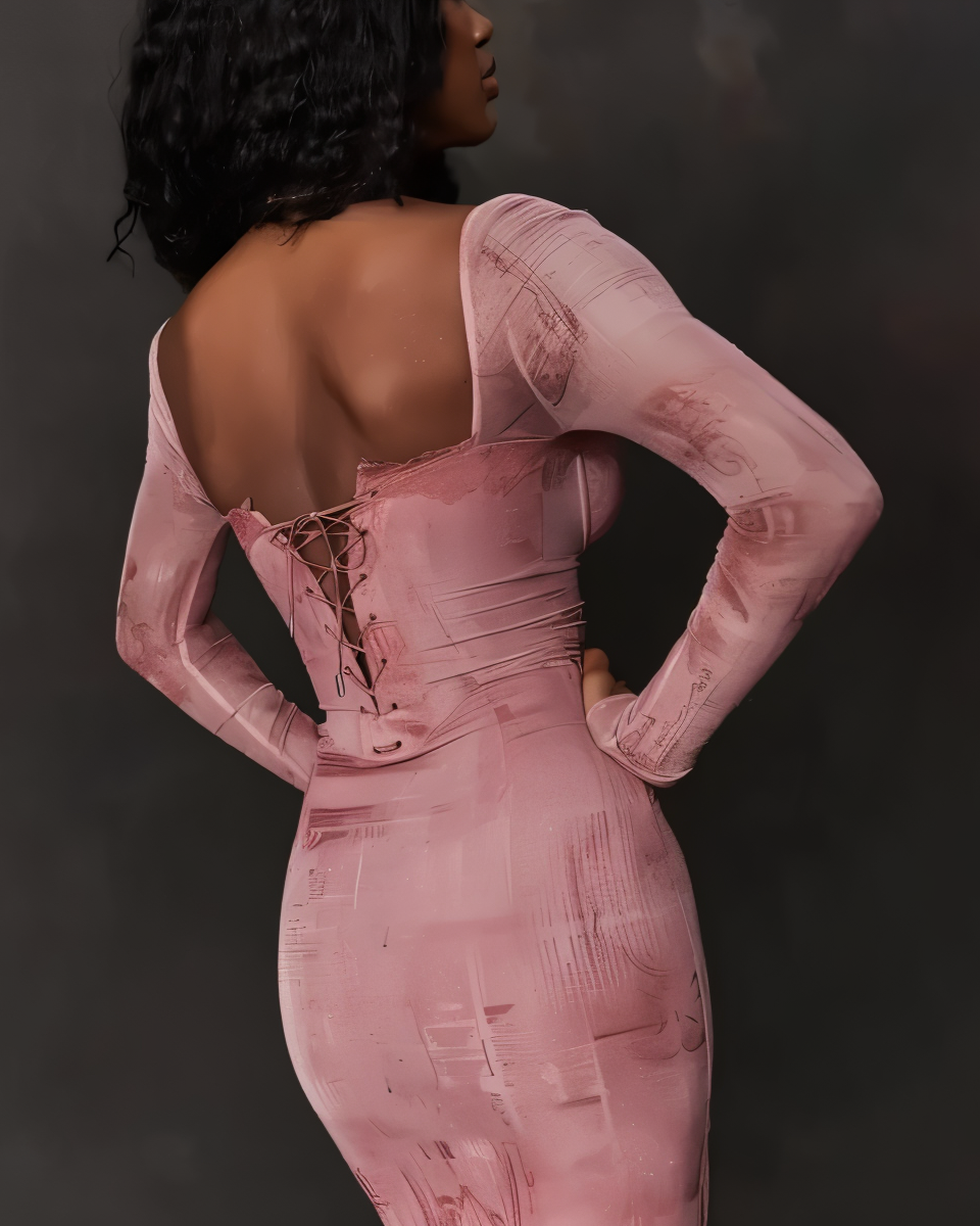 Rosie Dress - Embrace the essence of elegance and allure