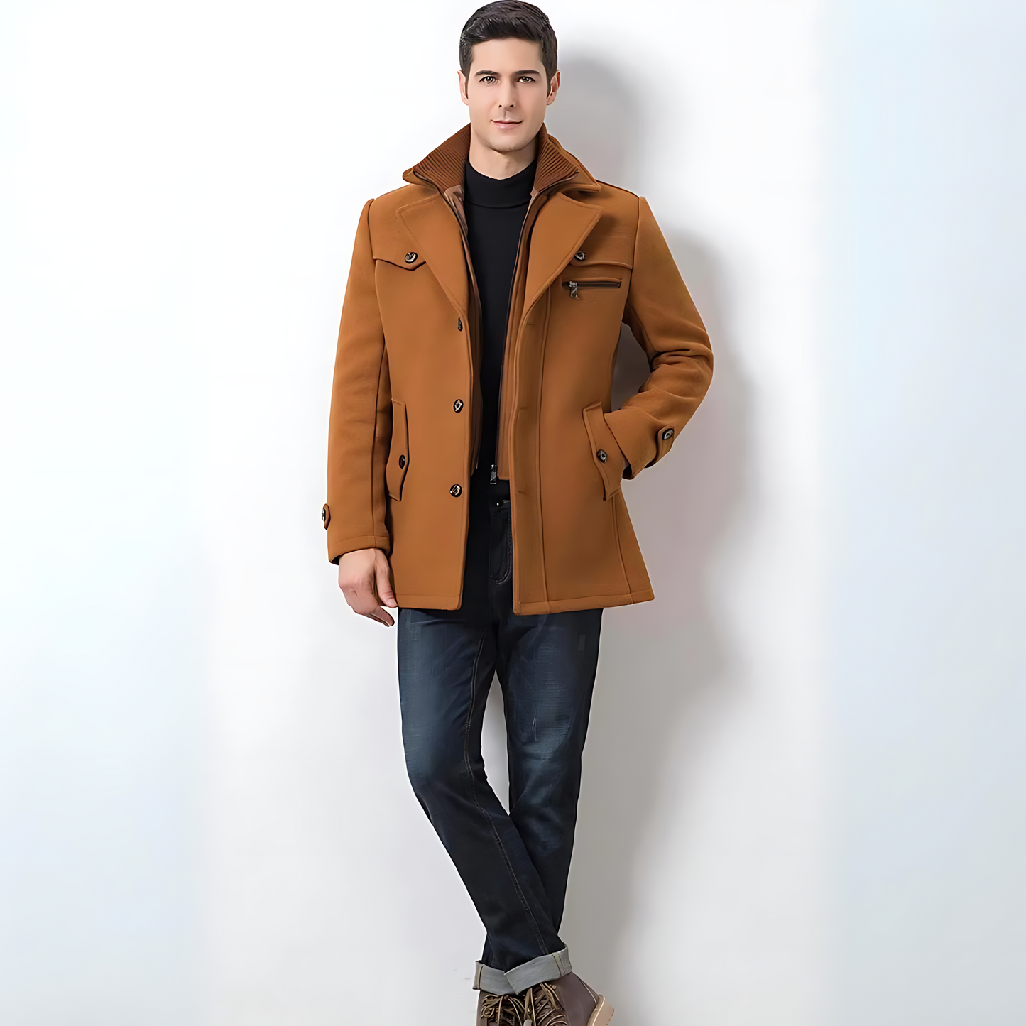 Levi Jacket - Warm double-layered jacket for men