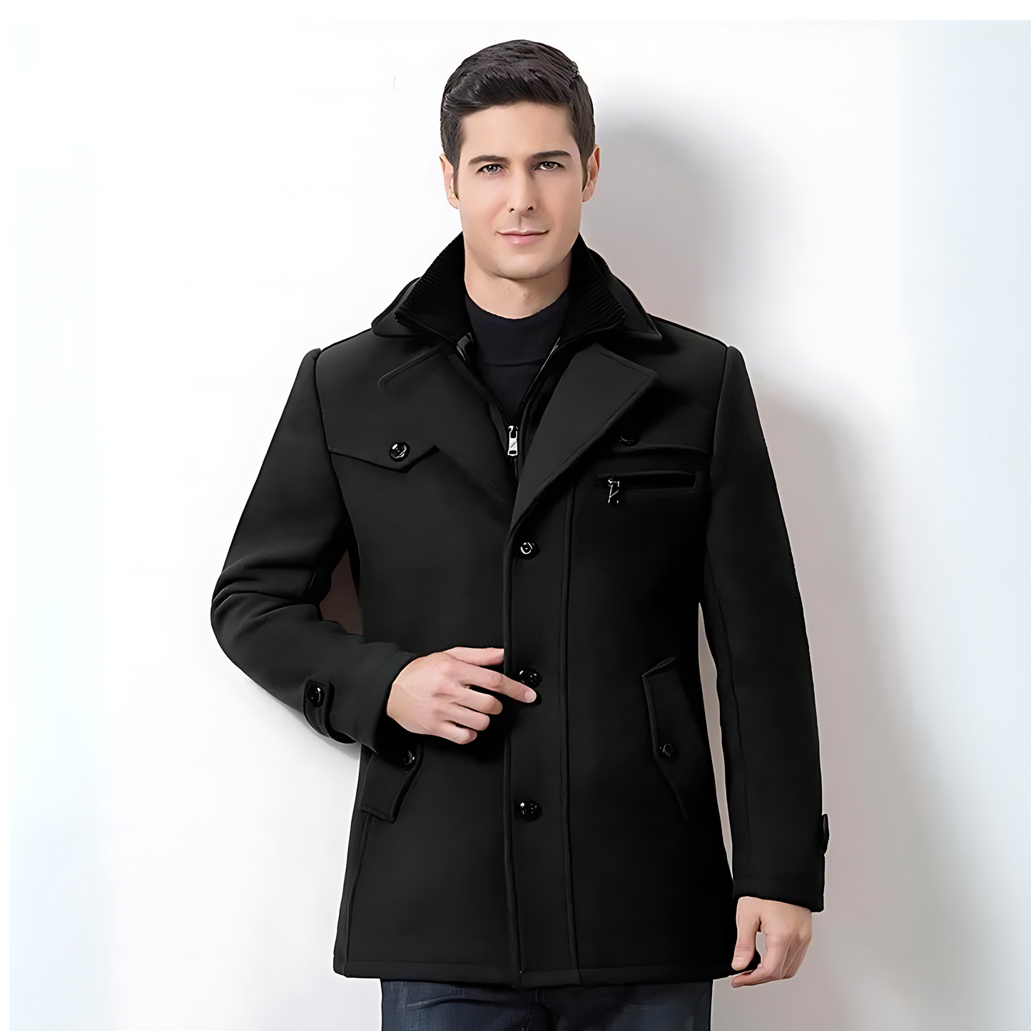 Levi Jacket - Warm double-layered jacket for men