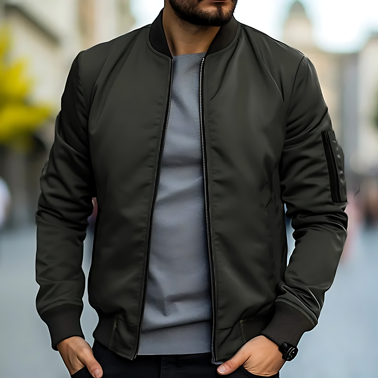 Gian Jacket - You can never go wrong with a classic bomber jacket