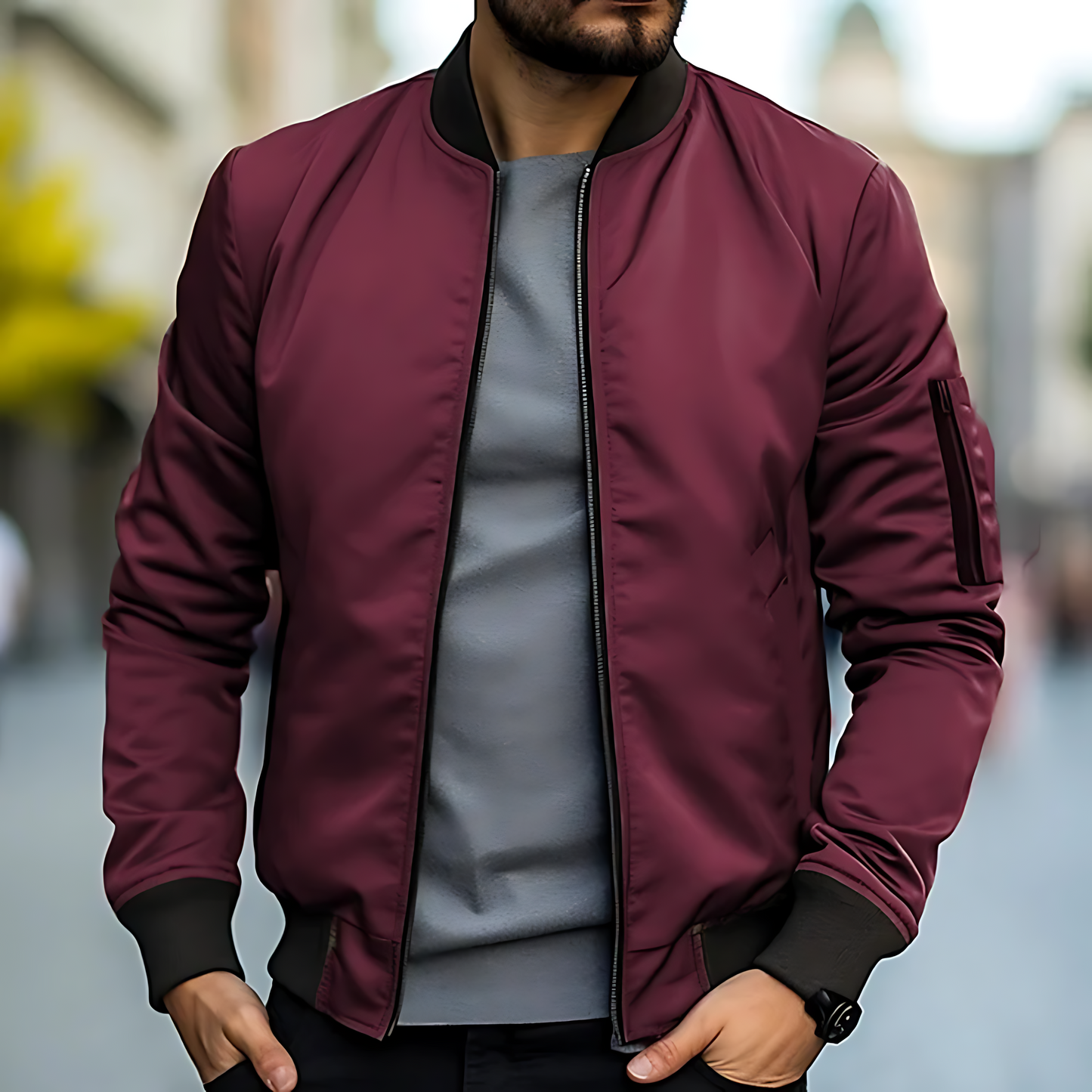 Gian Jacket - You can never go wrong with a classic bomber jacket