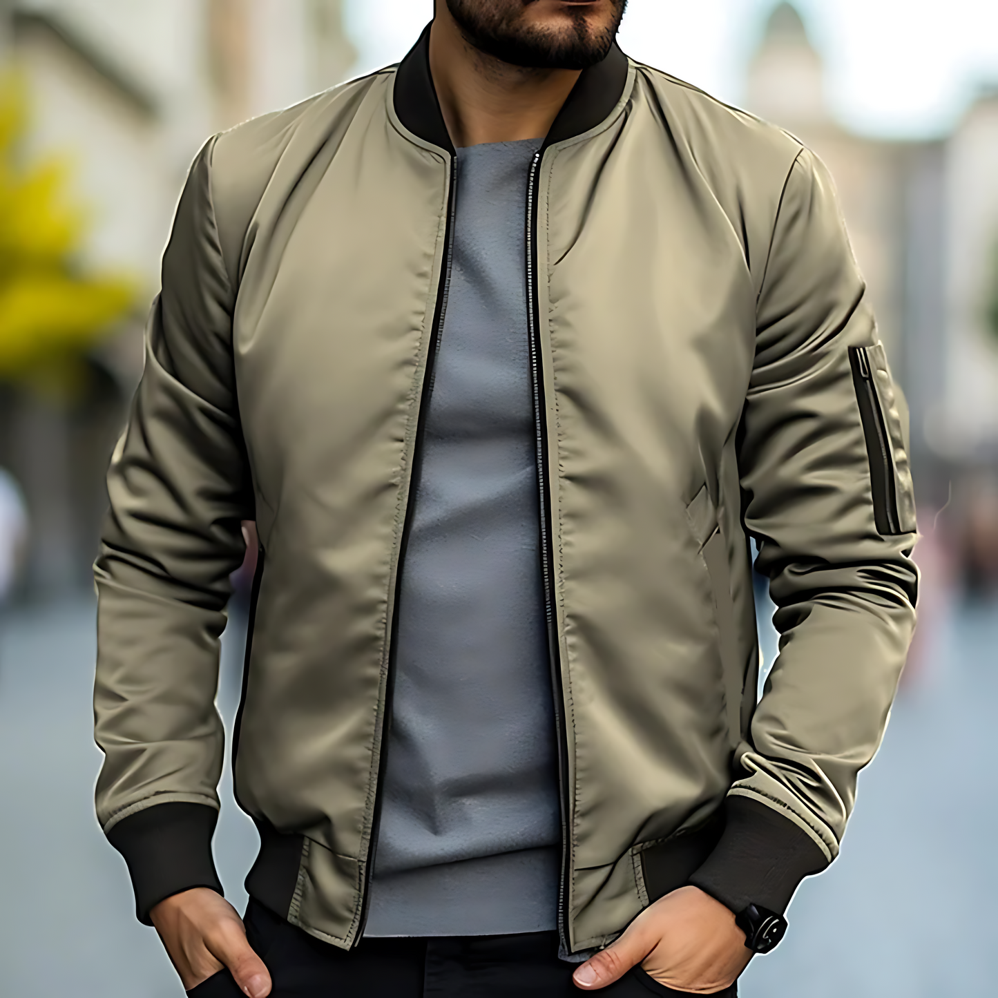 Gian Jacket - You can never go wrong with a classic bomber jacket